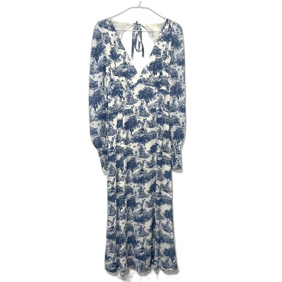 Reformation Lindero Dress - Pastoral Print 8 - Picture 4 of 13